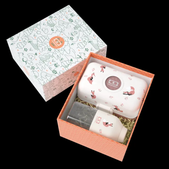 Monbento Coffret cadeau enfants MB Tresor cannelle Fox Fashion