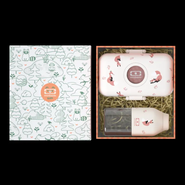 Monbento Coffret cadeau enfants MB Tresor cannelle Fox Fashion