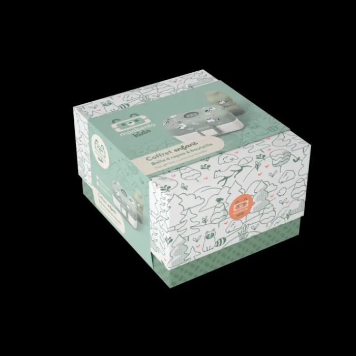 coffret_cadeau_enfants_mb_tresor_vert_raccoon_4.webp Monbento Coffret cadeau enfants MB Tresor vert Raccoon Best Sale