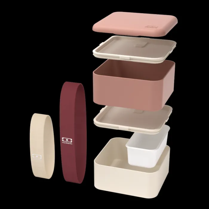 Monbento Maxi pack MB Square rose Moka Discount