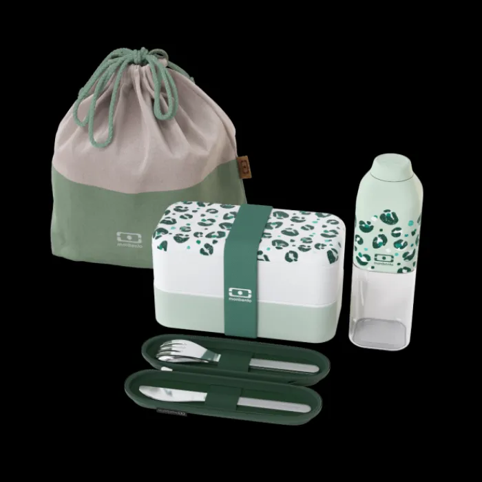 Monbento Pack complet MB Original vert Leopard Outlet