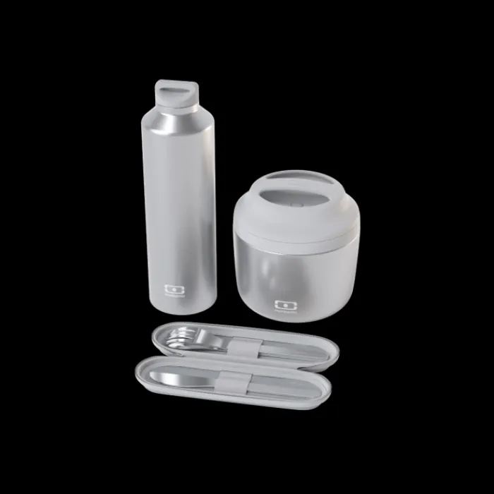Monbento Pack MB Element metallic Silver Fashion