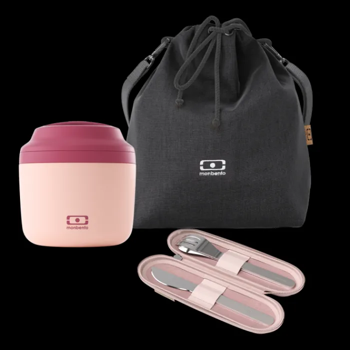 Monbento Pack MB Element rose Bicolor New
