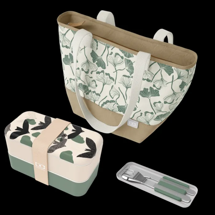 Monbento Pack MB Original graphic Birds + cabas isotherme Best Sale