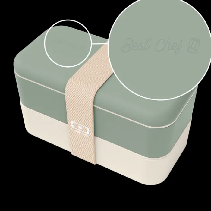 Monbento Set lunch box parent/enfant vert "Best Chef/Mini Chef" Store
