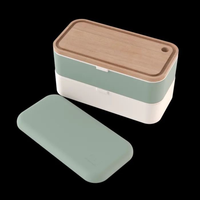 Monbento Set MB Original vert Natural + MB Cut Best