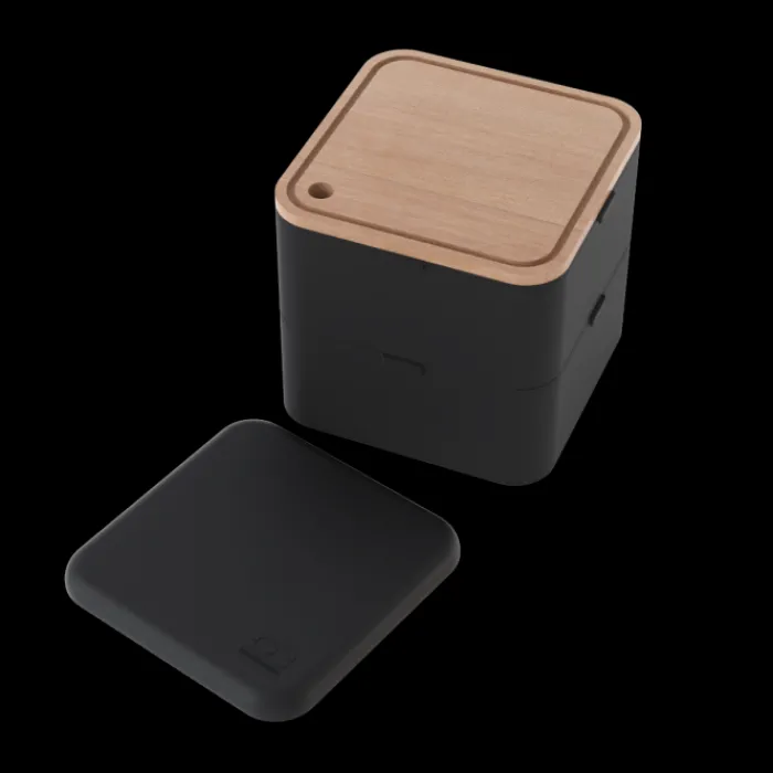 Monbento Set MB Square noir Onyx + MB Cut Cheap