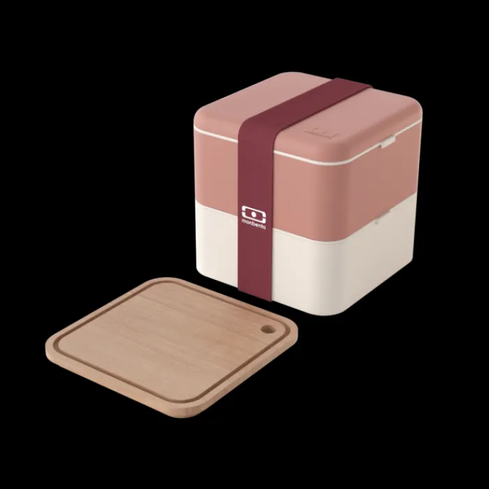 Monbento Set MB Square rose Moka + MB Cut Cheap