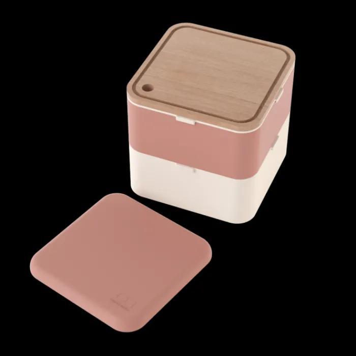 Monbento Set MB Square rose Moka + MB Cut Cheap