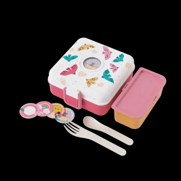 Monbento Snacky rose Birds Outlet